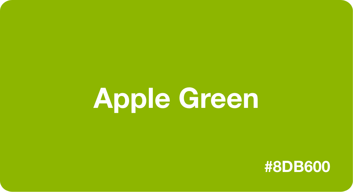 apple-green-best-practices-color-codes-more
